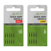 Korum Smokescreen Quick Snap Swivels